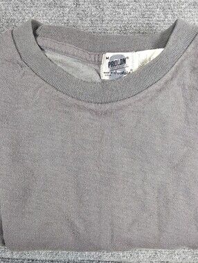 VTG Duofold Shirt Mens M Wool Prolon Thermograde Gray Long Sleeve Thermal USA